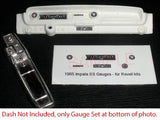 1965 IMPALA SS HARDTOP and CONVERTIBLE GAUGE FACES for 1/25 REVELL MONO¡ªPLS READ
