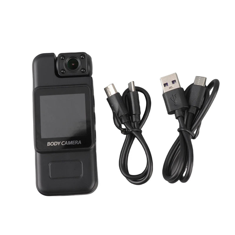 4K Portable Action Camera Video Recorder 180?? Rotatable Lens Meeting