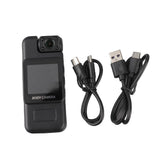 4K Portable Action Camera Video Recorder 180?? Rotatable Lens Meeting