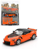MINI GT NISSAN Z VEILSIDE FFZ400 ORANGE 1:64 DIECAST MODEL CAR MGT00989-1B
