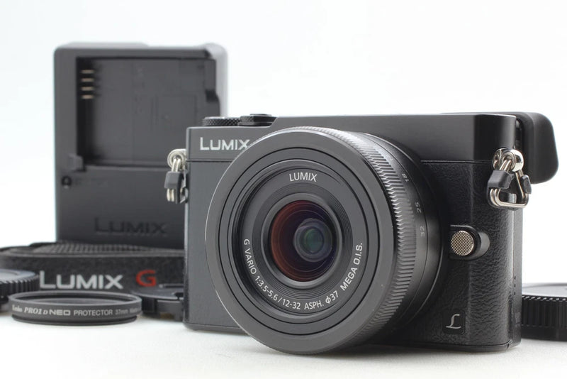 English OK [Top MINT] Panasonic LUMIX DMC GM5 Black 16MP 12-32mm Lens From JAPAN
