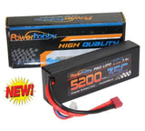 Powerhobby 2s 7.4v 5200mah 35c Lipo Battery w Deans Plug 2-Cell Battery