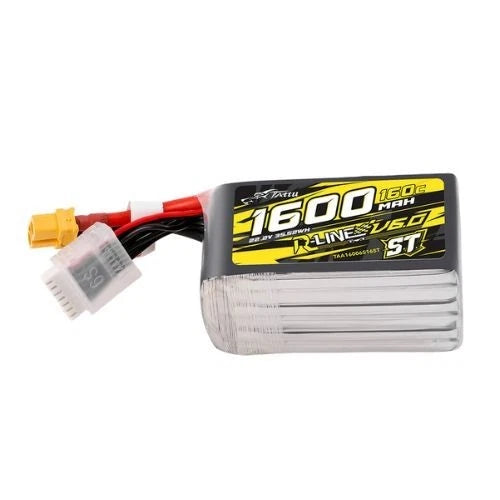 1600mAh 160C 6S 22.2V R-Line Version 6.0 ST Lipo Battery Pack with XT60 Plug Battery