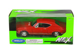1968 Chevy Chevelle SS396 Red Welly 29397 1/24 Scale Diecast Model Toy Car