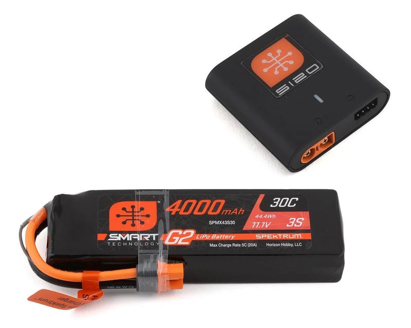 Spektrum RC Smart G2 Powerstage Air Bundle Smart LiPo Battery 4000mAh SPMXPSA300