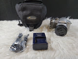 Panasonic LUMIX DMC-FZ7 6.0MP Digital Camera - Silver, Bundle