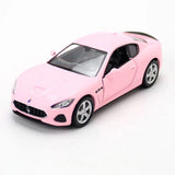 1/36 Scale Maserati GranTurismo MC Model Toy Car Alloy Diecast Toy Vehicle Pink