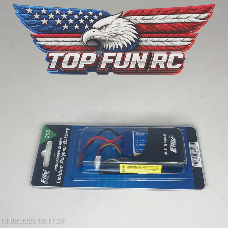 E-flite 3S 11.1V 450mAh Lithium Polymer Battery XM Battery