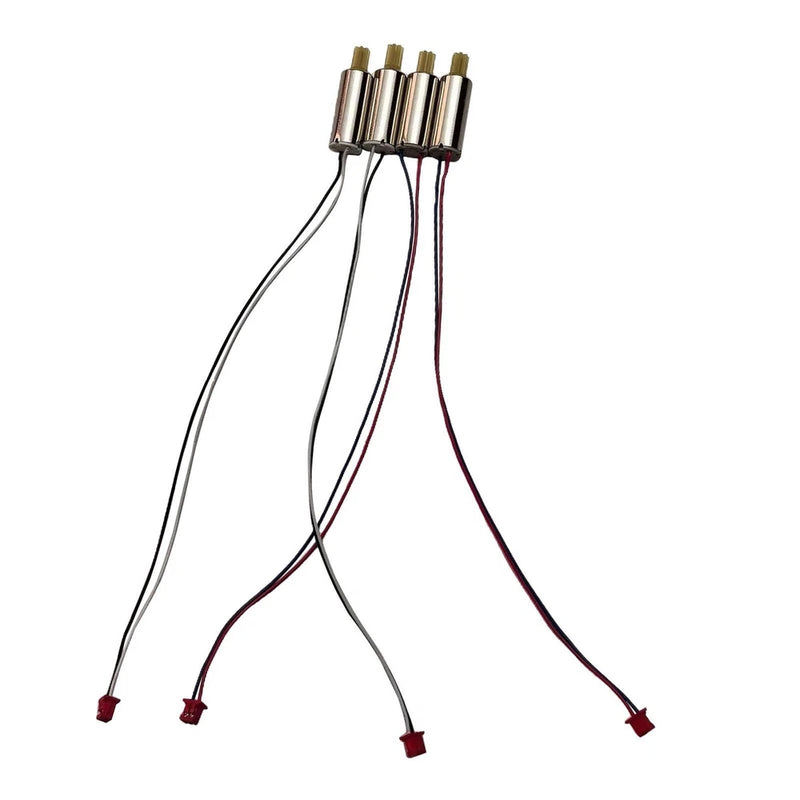 RC drone motor replacement set: five-pin motor connector with metal pins and four wire leads
