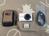 Fujifilm FINEPIX JV300 14MP Digital Camera -  White Fully Working Great Shape