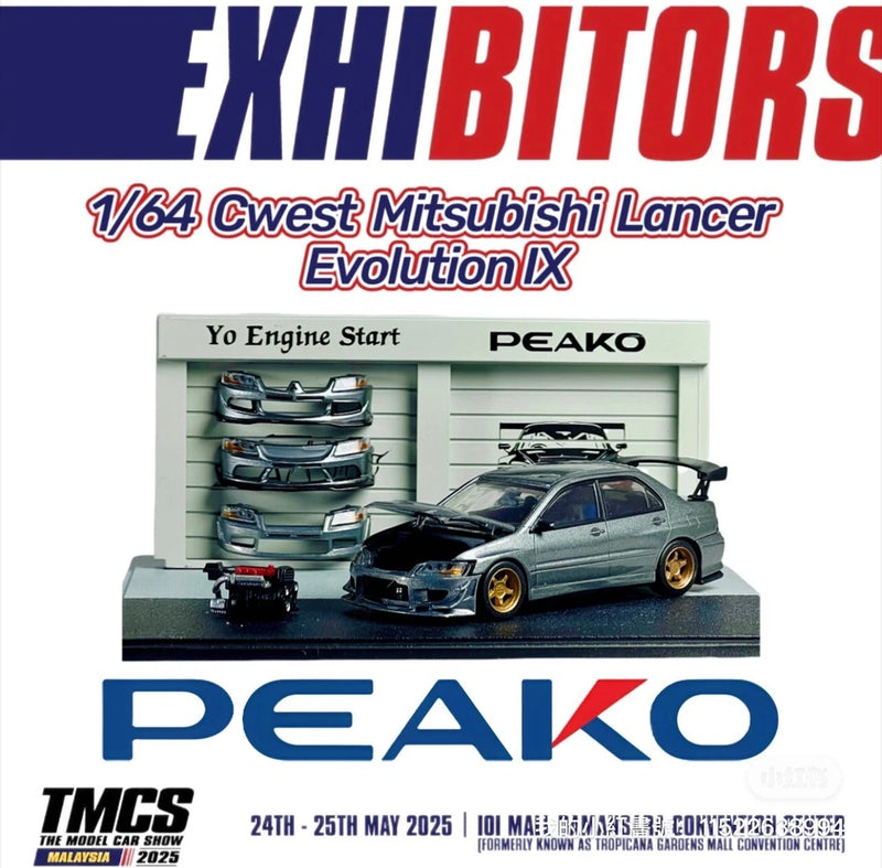 1/64 YES X Peako Mitsubishi Lancer Evolution IX CWEST TMCS Special