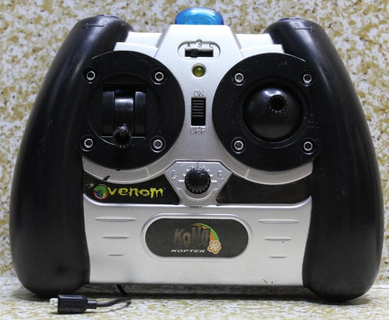 KONA VENOM KOPTER 3 CH Helicopter Remote Control Gyroscope System Tested/Working