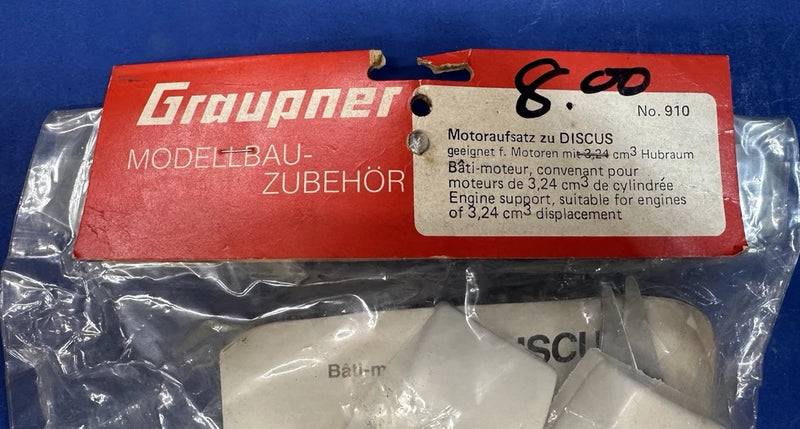 New #910 Graupner motoraufsatz RC Model Airplane Power Pod
