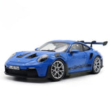 1/18 Porsche 911 992 GT3 RS 2022 Norev 187358 Shark blue Diecast Model Toys Car