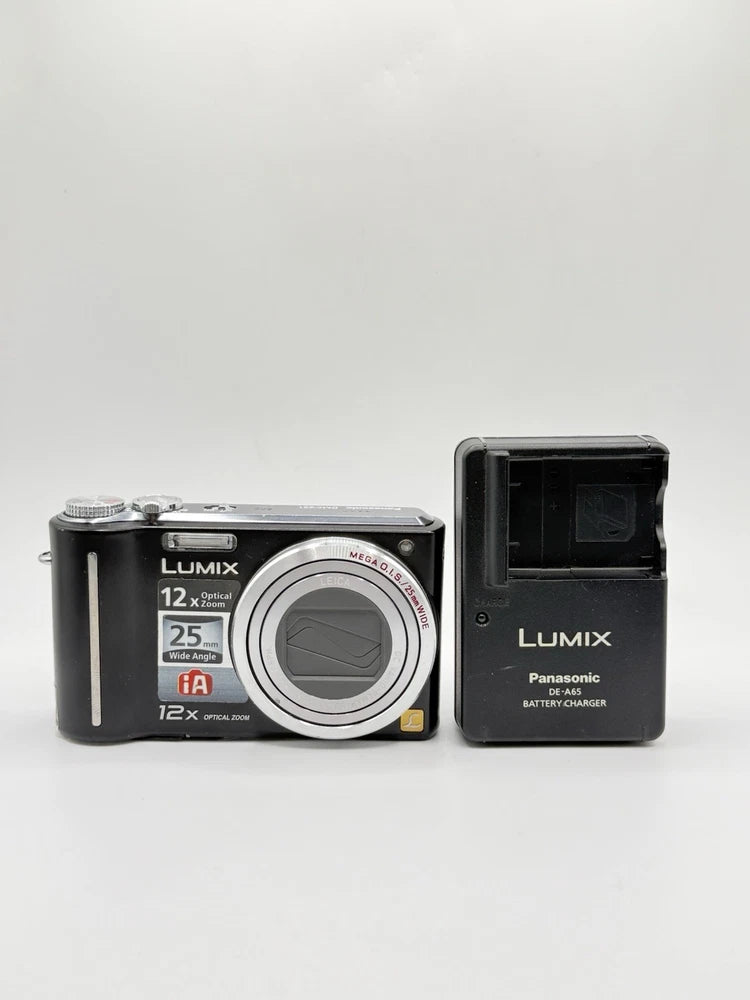 Panasonic LUMIX DMC-ZS1-BLACK-10.1 MP-Digital Camera W Battery & Charger ??