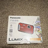 Panasonic LUMIX TS25 Compact Digital Camera 16.1MP 4x Zoom Waterproof Orange