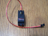 RC4WD blue steering servo with red/black wires and small plug connector