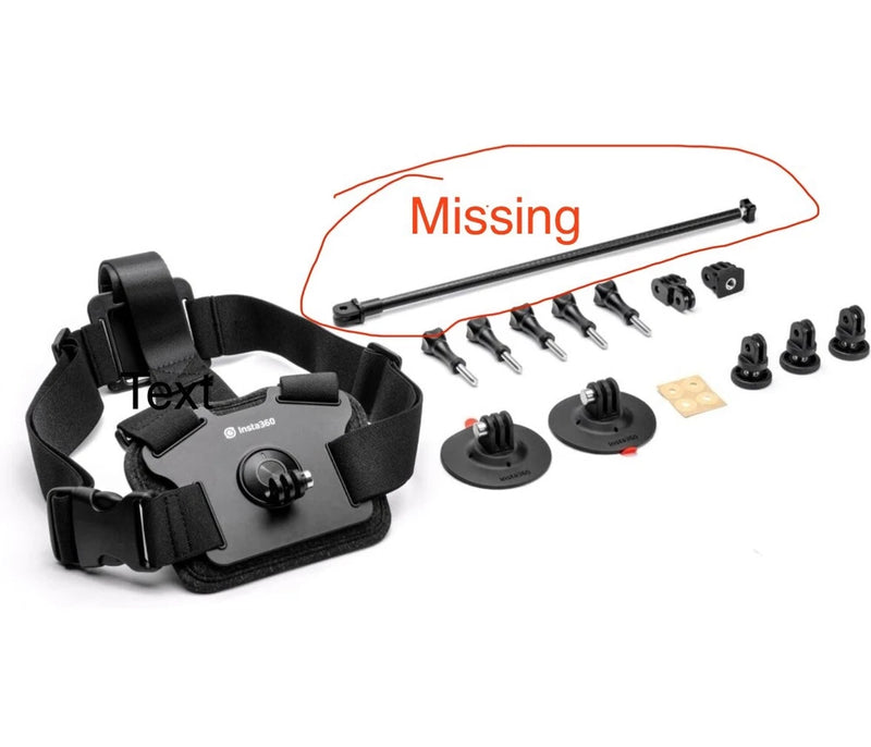 Insta360 Snow Bundle Missing pole