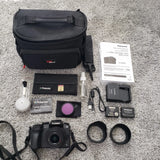 Panasonic Lumix DMC G7 16MP Mirrorless Digital Camera Bundle - Black