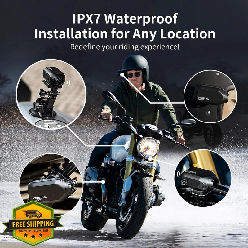 DRIFT Ghost XL Waterproof Action Camera 1080P WiFi Remote Helmet Mount