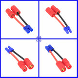 ESC HXT 6mm to EC2 16AWG 2inchs Cable Adapter For RC LiPo NiMH Battery FPV Truck