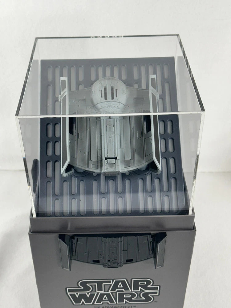 Open high performance battling drone case with gray Star Wars-themed launcher interior