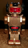 2002 2 model B plastic battery operated robot nonworking nice used Battery