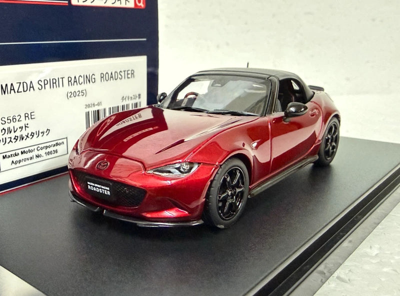 Hi Story HS562RE Mazda Spirit Racing Roadster MX-5 MIATA 1:43 scale model car