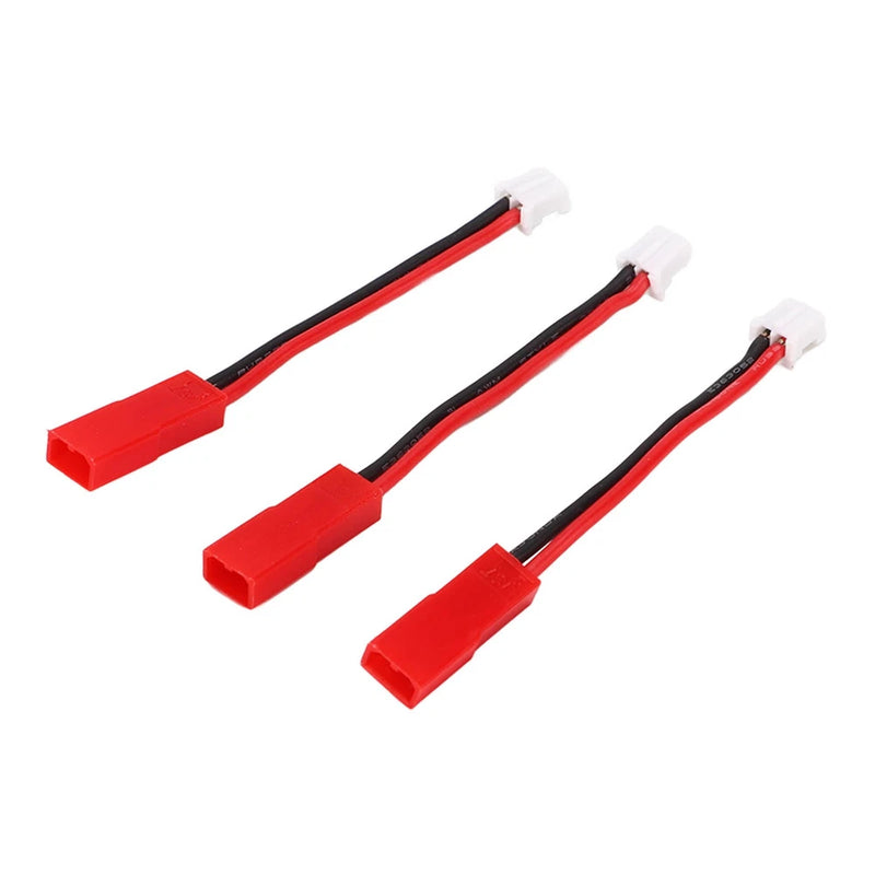 3Pcs PH2.0 To JST Plug Adapter Connector For AXIAL SCX24 1/24 Tracked Vehicle Converter