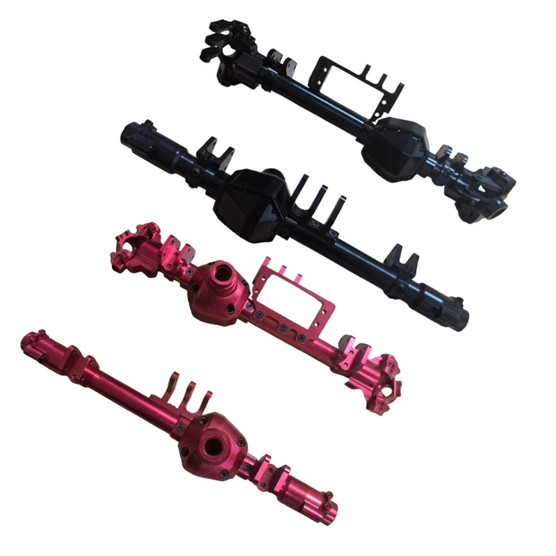 Metal Complete Front Rear Axle for Axial RBX10 Ryft 1/10 RC Cralwer Car Upgrades