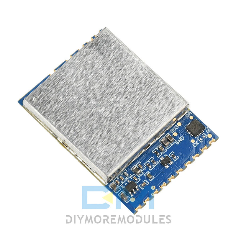 FPV analog wireless FM video receiver module PCB with metal shielding can