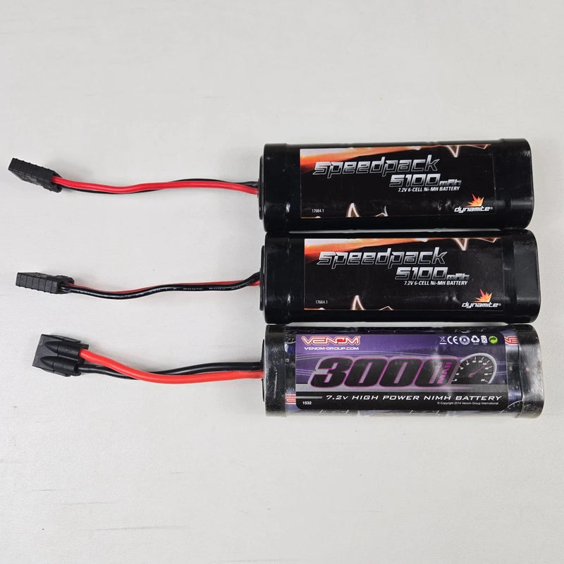 Dynamite Speedpack Venom Battery NiMH 5100mAh 3000mAH w/ Traxxas TRX Connector Battery