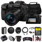 Panasonic Lumix GH5 II Mirrorless Camera W/ 12-60mm Lens + 64GB Card Basic