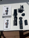 DJI Osmo 3 Pocket Camera Create More Combo + Case, ND Filter, Car Mount -Used 1x