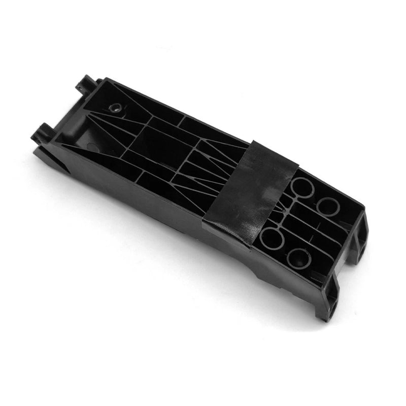 Black FPV bracket with mounting holes for drone replacement part