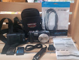 Panasonic Lumix DMC-ZS20 14.1MP 20x Leica Zoom Camera Bundle Case + Extras