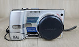 Panasonic Lumix DMC-TZ1 Digital Camera FOR REPAIR (Issue Reading Memory Card)
