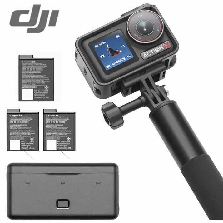 DJI Osmo Action 5 Pro Combo 4K/120fps Action Camera 1/1.3" Sensor OLED Touch