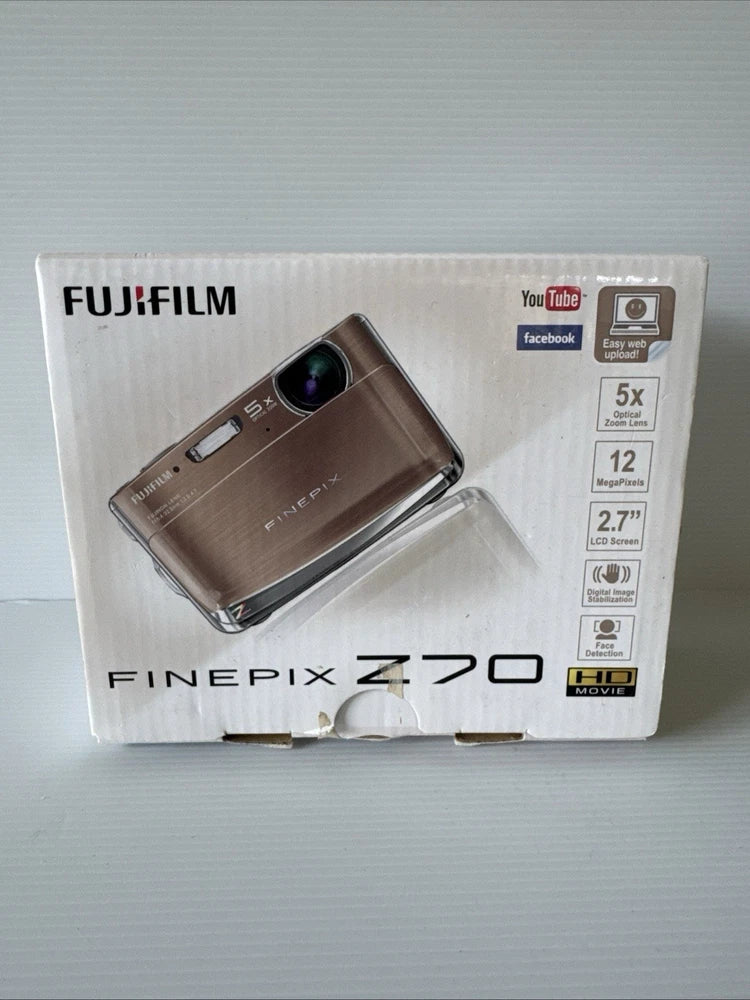 Fujifilm FinePix Z70 Digital Camera Battery  & Charger WITH BOX TESTED WORKS