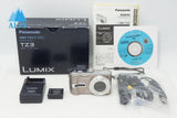 Panasonic LUMIX DMC-TZ3 7.2MP Compact Digital Camera Brown w/ Box #260508w