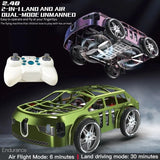 RC Drone 2 In 1 Air-Ground Flying Car Remote Control 2.4GHz 4CH Helicopter