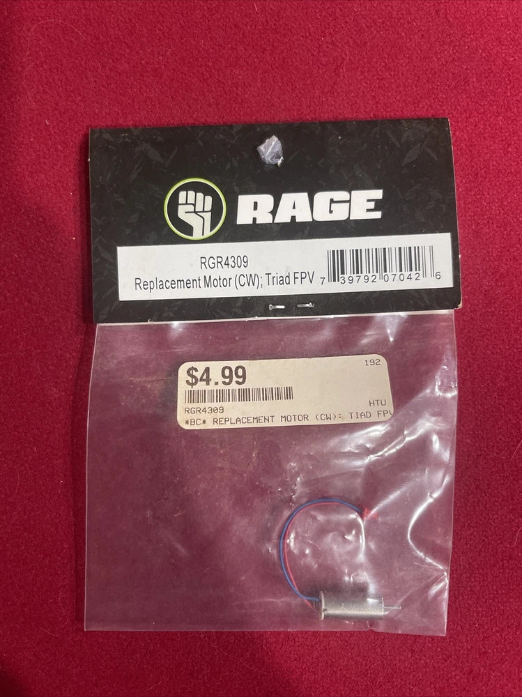 Rage RC replacement motor (CW) in sealed bag