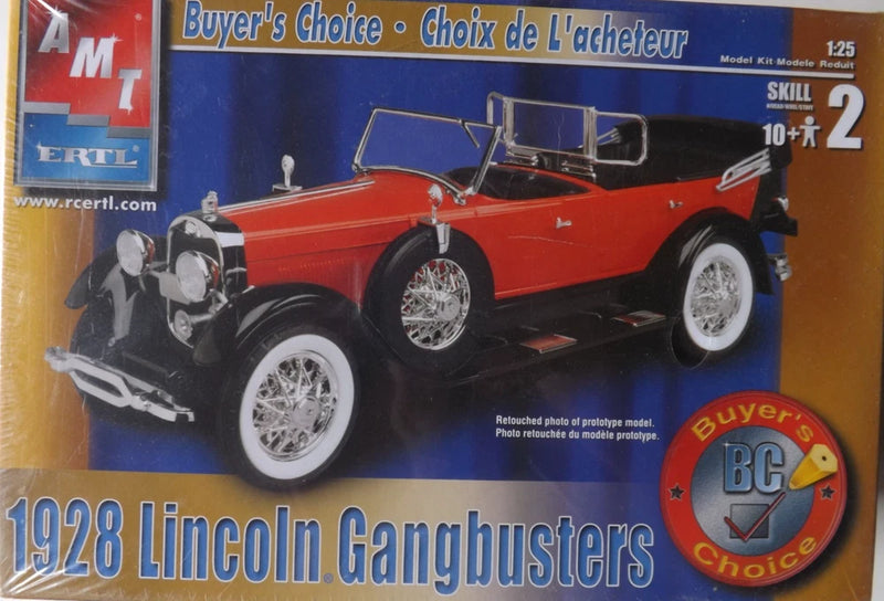 1/25 AMT/ERTL 1928 Lincoln Model A Gangbusters 'Buyer's Choice' #38167 OOP/HTF/
