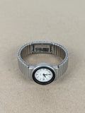 Ladies Stunt Watch Model Depose 8501 White Face Swiss Quartz NEW BATTERY Battery
