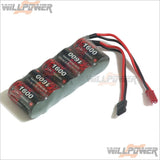 6V/1600MAH Ni-MH Flat Pack Rechargeable Battery (RC-WillPower) EP