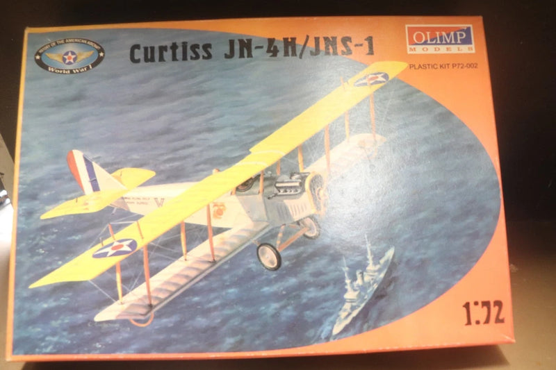 Curtiss JN-4 H/JNS-1 "Jenny" Famous WW I American Trainer & Barnstormer  1/72