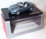 Jaguar F-Type S Convertible Satelite grey Dealer Model 1-43 Scale New in Case