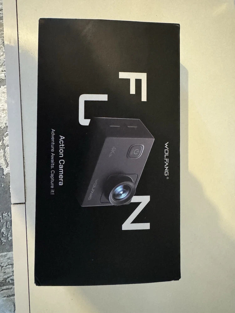 WOLFANG Action Camera 4K 20MP GA100, Waterproof 40M Underwater Camera