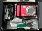 Panasonic LUMIX DMC-TZ10 12.1MP Digital Camera - RED Color