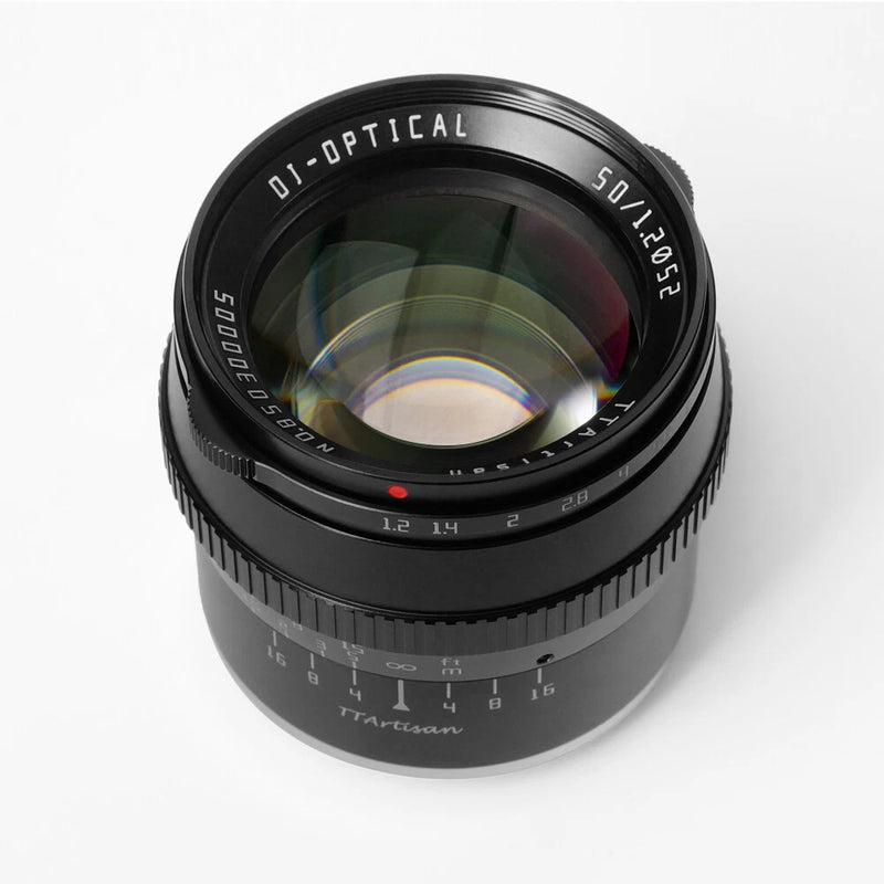 TTArtisans 50mm F1.2 APS-C Lens for Fujifilm X-T3 X-Pro3 X-E2 X-H1 M5 E5 T5 A1